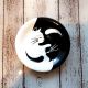 Platou yin yang pisici