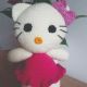 Jucarie crosetata hello kitty