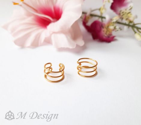 Ear cuff triple lines aurie