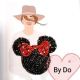 Brosa Minnie Mouse din margele