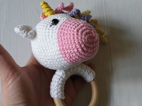 Jucarie dentitie Unicorn