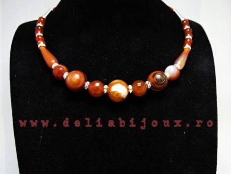 Colier agate 504