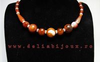 Colier agate 504