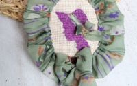 Brosa brodata Fairy lady