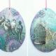 Steampunk Spring - Ou decorativ de Paste unicat
