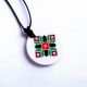 colier lemn motiv traditional 