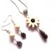 set cu howlite alb si Jad presat 