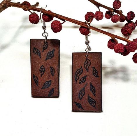 Tattooed leaves