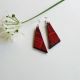 Red Obtuse Triangle