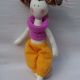 Papusa handmade BabyRainbowYellow by Art Republic