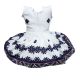Rochie fete traditional bumbac Dobrogea 3-4ani
