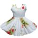 Rochie fete flori de camp si maci 2-3ani
