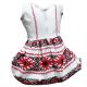 Rochie fete traditional bumbac Oltenia 4-5ani