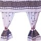 Perdea de bucatarie traditional 200x150cm Dobrogea