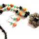 set cu onix aventurin  carneol 
