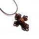 Colier fimo cruciulita 