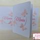 Meniuri botez fetita fluturi roz