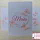 Meniuri botez fetita fluturi roz