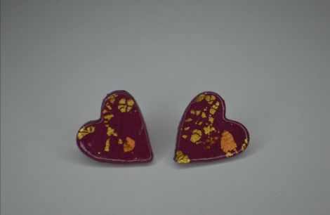 Cercei Hearts - purpure