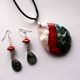 set sidef paua sidef alb si coral rosu 