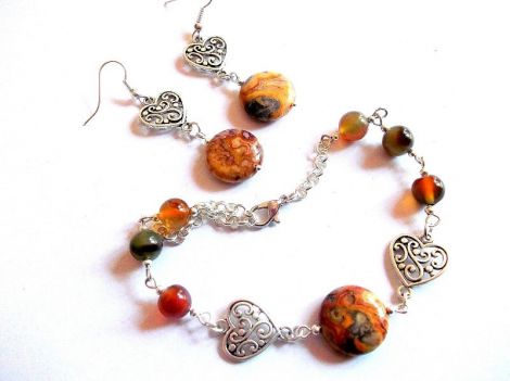 set jasper si agate