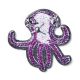 Sticker brodat caracatita
