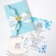 Invitatie botez bleo cu coronita