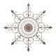 Decoratiune din fier forjat antik brown 