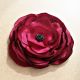 brosa floare de matase visinie 