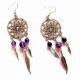 cercei Dreamcatcher cu agate 