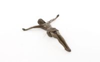 Sculptura din bronz cu Isus de pus pe perete 
