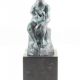 Ganditorul - statueta din bronz tratat 
