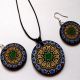 set lemn mandala