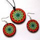 set lemn mandala