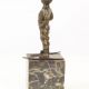 Baietel schior - statueta din bronz 