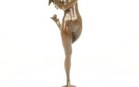 Dansatoare cu bile - statueta din bronz 