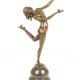 Dansatoare cu bile - statueta din bronz 