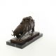 Femeie cu un bou- statueta din bronz