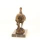 Fazan - statueta din bronz pe soclu din marmura 