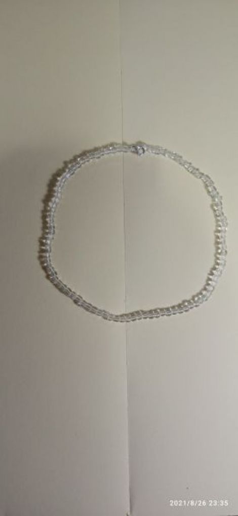 Colier transparent