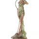 Zeita Diana- statueta din bronz pictat 