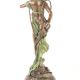 Zeita Diana- statueta din bronz pictat 