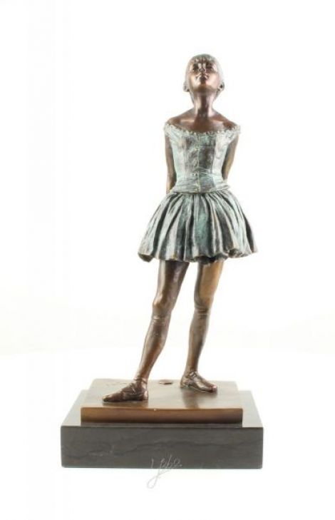 Dansatoare - statueta din bronz 