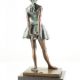 Dansatoare - statueta din bronz 