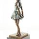 Dansatoare - statueta din bronz 
