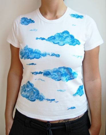 Tricou "Cu ochii-n cer"