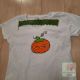Tricou "The winking pumpkin" pictat manual