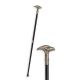 Baston din metal cu maner din aluminiu 