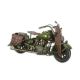 Model de motocicleta verde