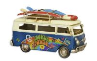 Model de autobuz cu Flower Power 